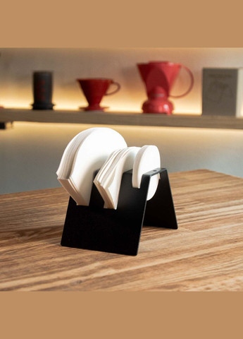 Подставка держатель Mr. Heavy для кофейных фильтров Черная (R-300228-VS) No Brand (314455071)