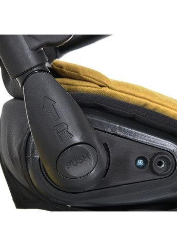 Дитячий триколісний велосипед жовтий для дітей від 16 місяців з музичною панеллю та ременями безпеки Turbo Trike (368757148)