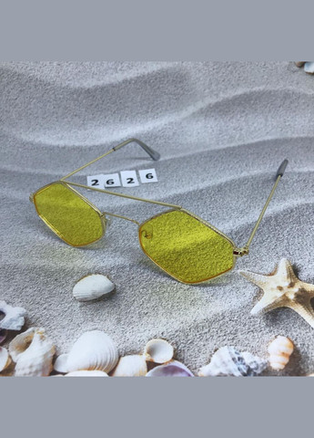 Стильні чорні сонцезахисні окуляри No Brand (302490794)