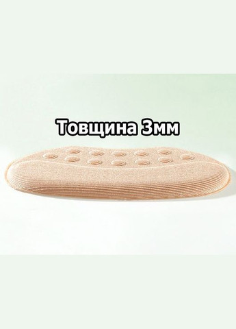 Вкладыши в обувь для реставрация задника или для уменьшения размера в наборе 1 беж и 1 черный 3мм No Brand (314808517)