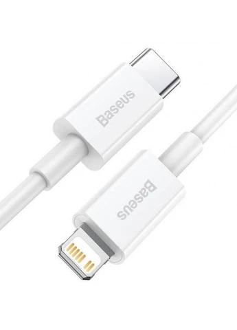 Кабель Superior Series Fast Charging Cable Type-C to Lightning PD 20W 0.25m CATLYS-02 White Baseus (271823695)