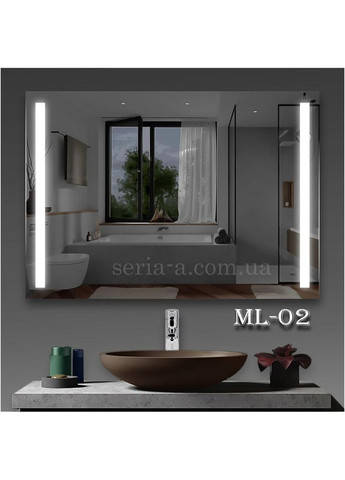 Дзеркало з підсвічуванням LED ML - 02 "Екватор" Seria A (372113652)