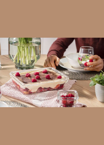 Форма універсальна з кришкою MASTERSEAL GLASS 800 мл, скло Tefal (314833430)