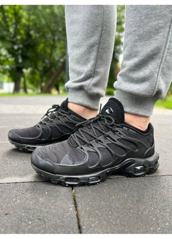 КРОССОВКИ ЖЕНСКИЕ NIKE AIR MAX TN TERRASCAPE PLUS BLACK НАЙК АИР МАКС ТН ПЛЮС No Brand чёрные демисезоны (368869329)