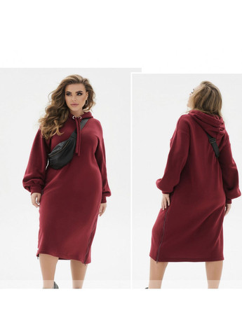 Бордовое платье Liton