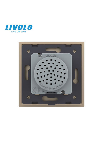 Bluetooth колонка золото скло (VL-C7-FCF-2AP) Livolo (371777330)