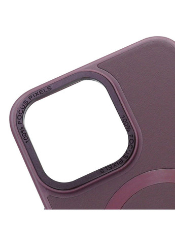 Кожаный чехол Bonbon Leather Metal Style with MagSafe для Apple iPhone 14 Pro (6.1") Epik (292004689)
