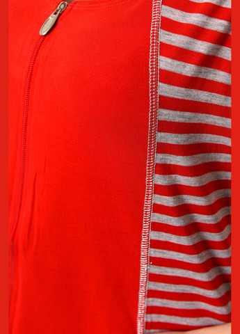 Халат жіночий напівбатальний літній червоного кольору Let's Shop (284667522)
