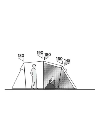 Палатка пятиместная Hidra 5 Easy Camp (367601934)