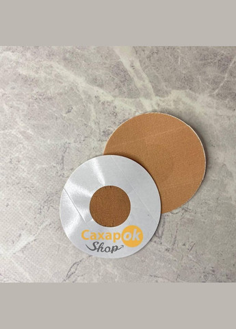 Тейп для фиксации сенсора бежевый 7,5 см х 7,5 см No Brand (326843409)