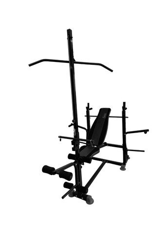 Многофункциональная лавка для жима 0090 + Тяга + Брусья + Приставка скотта Набор HARD штанга 148 КГ WCG (346528720)