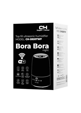 Зволожувач повітря Cooper&Hunter CH-2820TWF (361110770)
