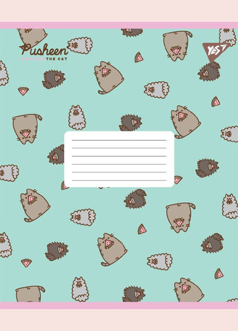 Зошит учнівський Pusheen Candy 767597 12 аркушів shop (4823092291950) Yes (339108500)