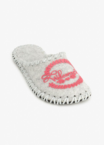 Серые тапочки женские 264w серый shop (2000990837585) VENDS