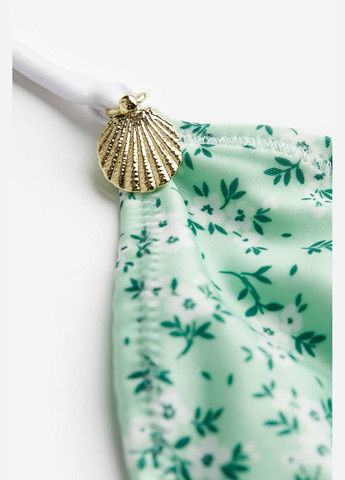 Зеленый купальник раздельный (лиф и плавки) для девочки 1135688-001 H&M