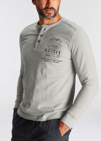 Серая футболка-поло для мужчин Man's World