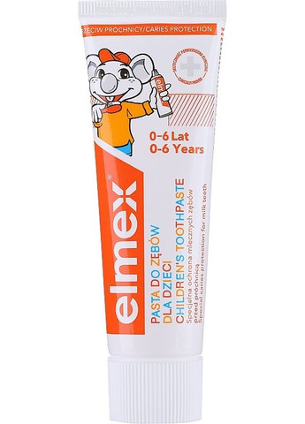 Зубна паста «Елмекс» для дітей від 0 до 6 років для молочних зубів Kids 50ml (686753-31015664) Elmex (368657364)