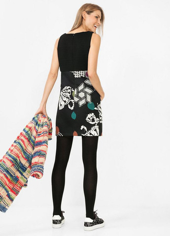 Черное повседневный платье черный Desigual