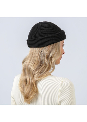 Шапка по голове мини-бини женская хлопок черная ТЭО LuckyLOOK 564-336 (351489069)