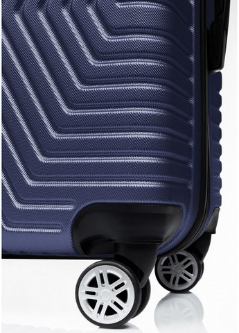 Малый пластиковый чемодан на колесах 45L GD Polo (289200919)