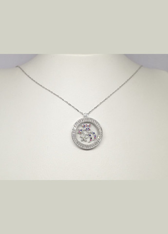 Серебряное колье с фианитами. KN8173 Podium (296594942)