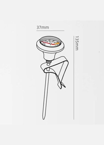 Термометр для молока Чорний (R-CT5615B-VS) MHW-3BOMBER (303348979)