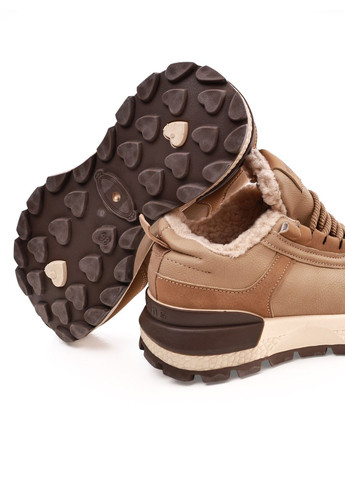 Кроссовки женские Gipanis песочные зима (370433771)