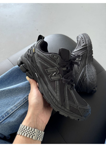 Чорні Осінні кросівки чоловічі і жіночі new balance 1906r black cordura termo | нью беланс 1906r чорні No Brand