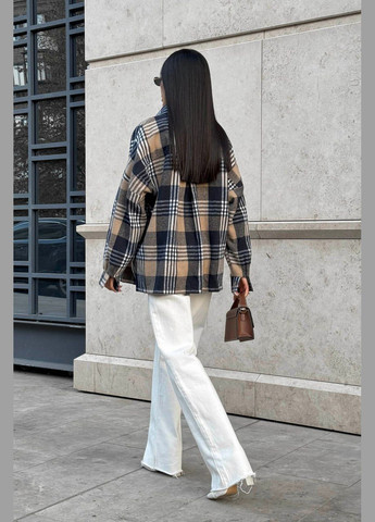 Цветная повседневный, кэжуал рубашка в клетку Jadone Fashion