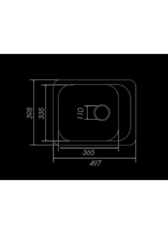 Гранітна мийка для кухні KORRADO 4050 матова Білосніжна Valeso (336932468)