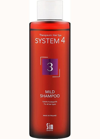 Шампунь для всех типов волос System 4 Mild Shampoo 500ml (1364357-22264800) Sim Sensitive (368637118)