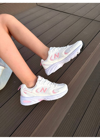 КРОСІВКИ ЖІНОЧІ NEW BALANCE 530 WHITE PINK НЬЮ БЕЛАНС 530 No Brand рожеві демісезони (367176451)