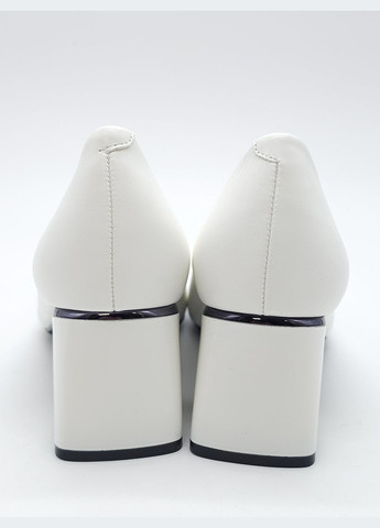 Женские туфли белые экокожа MD-16-21 23,5 см (р) Mei De Li