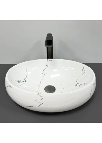 Умивальник (раковина) VENETO MARMO GLOSSY накладний VBI (374486391)