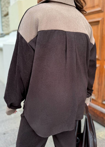 Базовий повсякденний демісезонний вельветовий костюм двійка: сорочка + штани Tik-Tak (362539208)