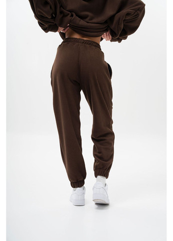 Жіночі Теплі Флісові Спортивні Штани Джогери Port Brown Without (366740778)