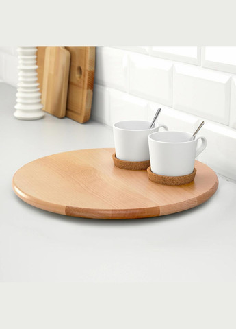 Поворотний стіл ІКЕА SNUDDA 39 см тверда деревина (90074483) IKEA (271122546)