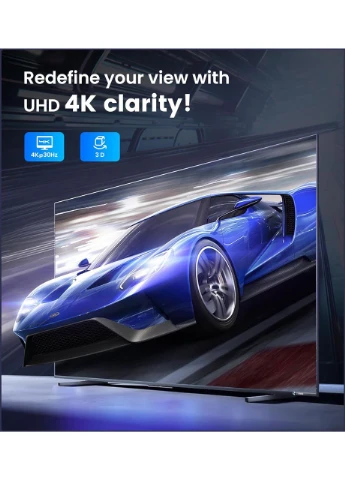 HDMI сплиттер 1 на 3 поддержка 4к 30гц 1080р 3d dts dolby truehd алюминий кабель HDMI 2 0 для телевизоров мониторов No Brand (388579714)