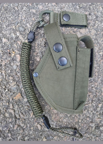 Кобура для пістолета ПМ макарова Олива з підсумком під магазин + шнур страхувальний тренчик 972 SV No Brand (342375085)