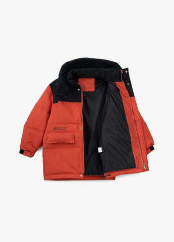 Терракотовая зимняя куртка для мальчика 88a05 134 см терракотовый shop (2000990605085) XZKAMI