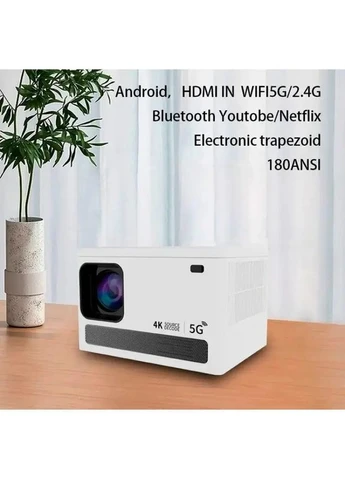 Видео WiFi проектор x8 Ultra HD / Домашний кинотеатр Hengda (395318801)