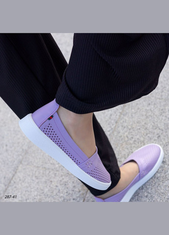 Фиолетовые мокасины Vakko