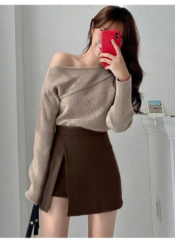 Женская юбка-шорты с разрезом MonCher (360953313)