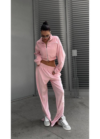 Жіночий спортивний костюм із м’якого велюру No Brand (369386602)