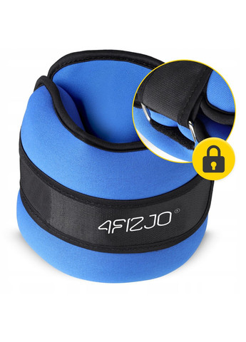 Обважнювачі-манжети для ніг та рук 2 x 3 кг Black/Blue () 4FIZJO P-5907739311115 (275096400)