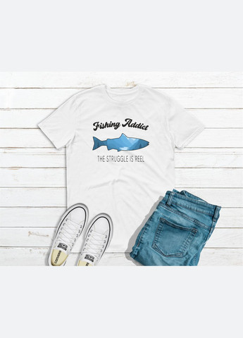 Футболка YOUstyle Fishing 0805 Gildan (279540253)