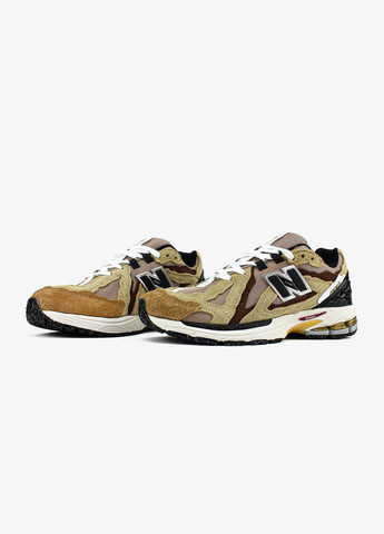 Коричневые демисезонные кроссовки мужские new balance 1906d brown | нью беланс 1906d коричневые No Brand