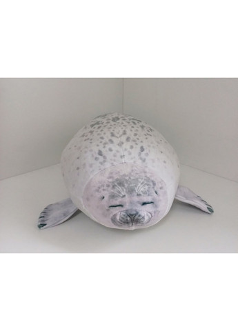 Мягкая игрушка обнимка тюлень 40 см белый No Brand (362453457)