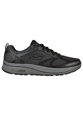 Черные демисезонные мужские беговые кроссовки go run consistent черный Skechers