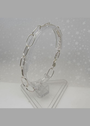 Срібний браслет "Ланки" No Brand (350667195)